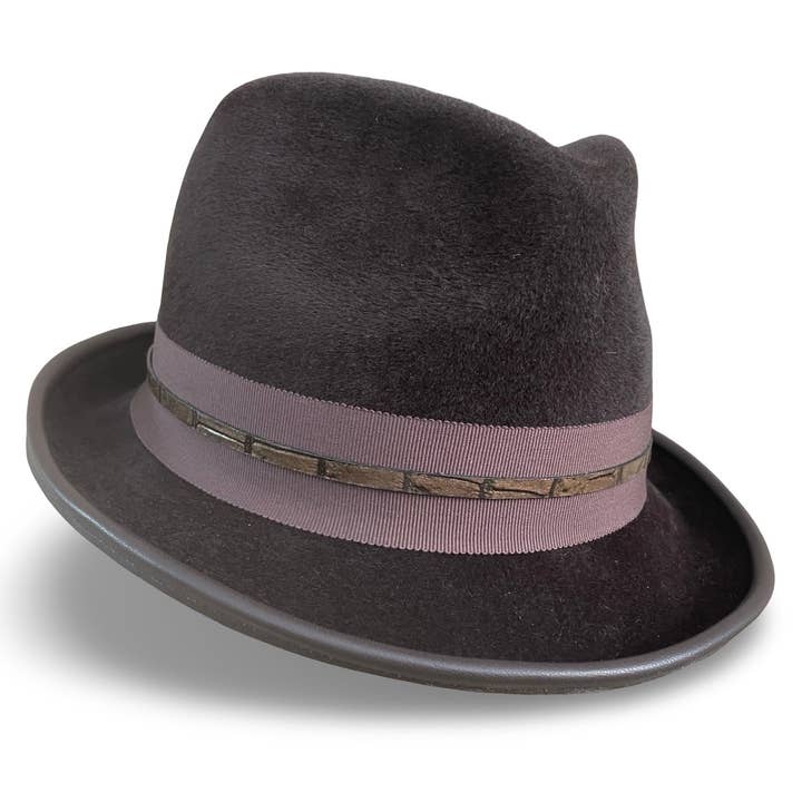 Cha Cha's House of Ill Repute - Wholesale Fedora - Unisex - Guy - Unisex Teardrop Fur Felt Fedora0