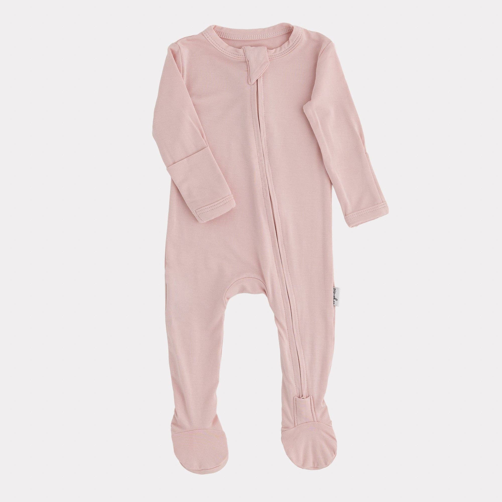 Pip + Phee – wholesale Sleepsuit – Baby – Bamboo Footed Sleepers | Solids43