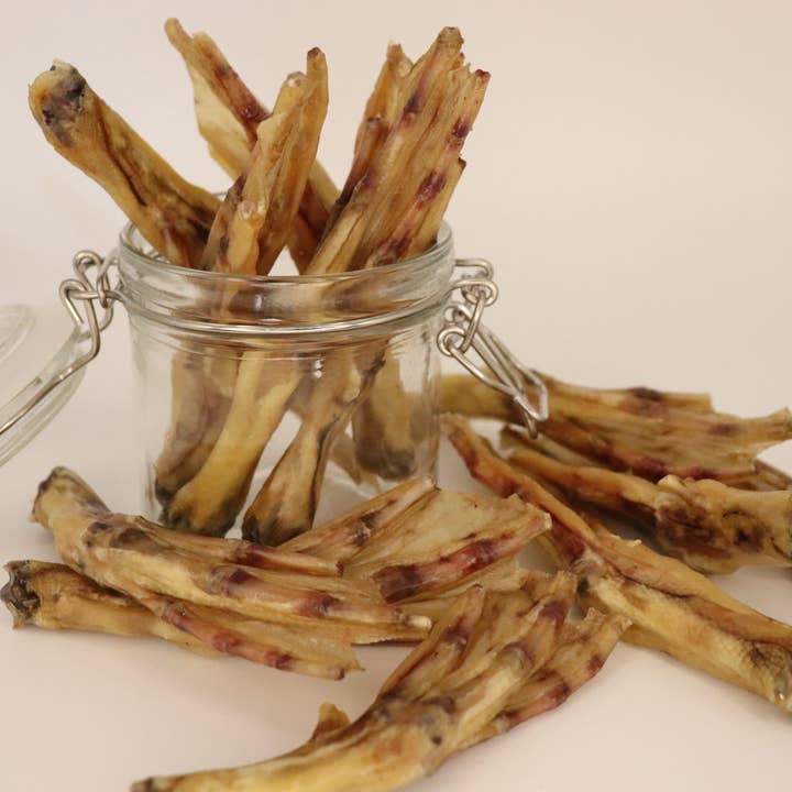 Gaines Family Farmstead - Wholesale Pet Treats - Dog - Duck Feet1