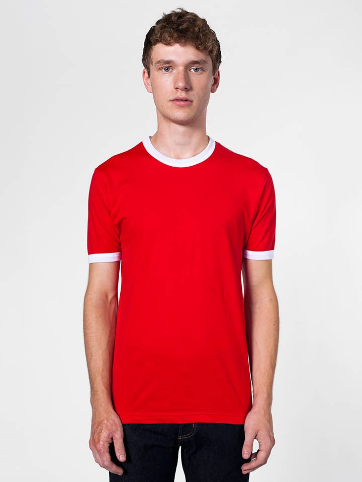 Down South Designer Customs - Wholesale T-shirt – men's - Fine Jersey S/S Ringer T-Shirt6