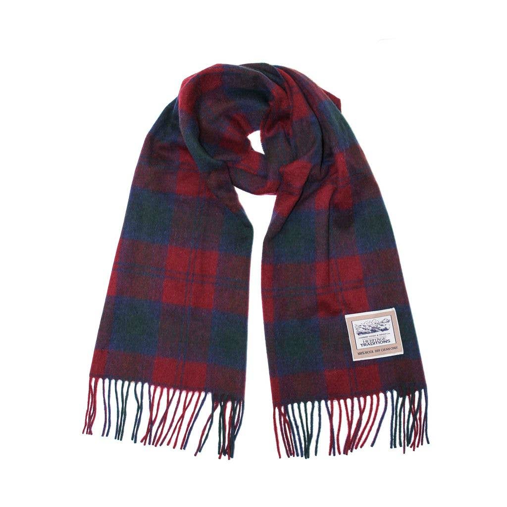 Eurostick - Wholesale Scarf - Unisex - Pure Wool Tartan Check Scarf67