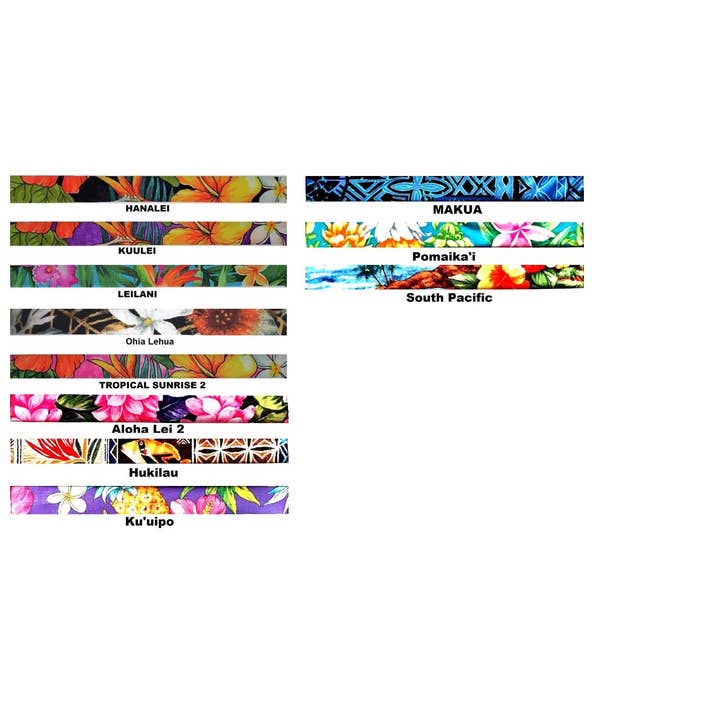 Dog Gone Hawaiian - Wholesale Pet Collar - Dog - Hawaiian Adjustable Dog Collars-Medium 3/4" W X 11-16" L4