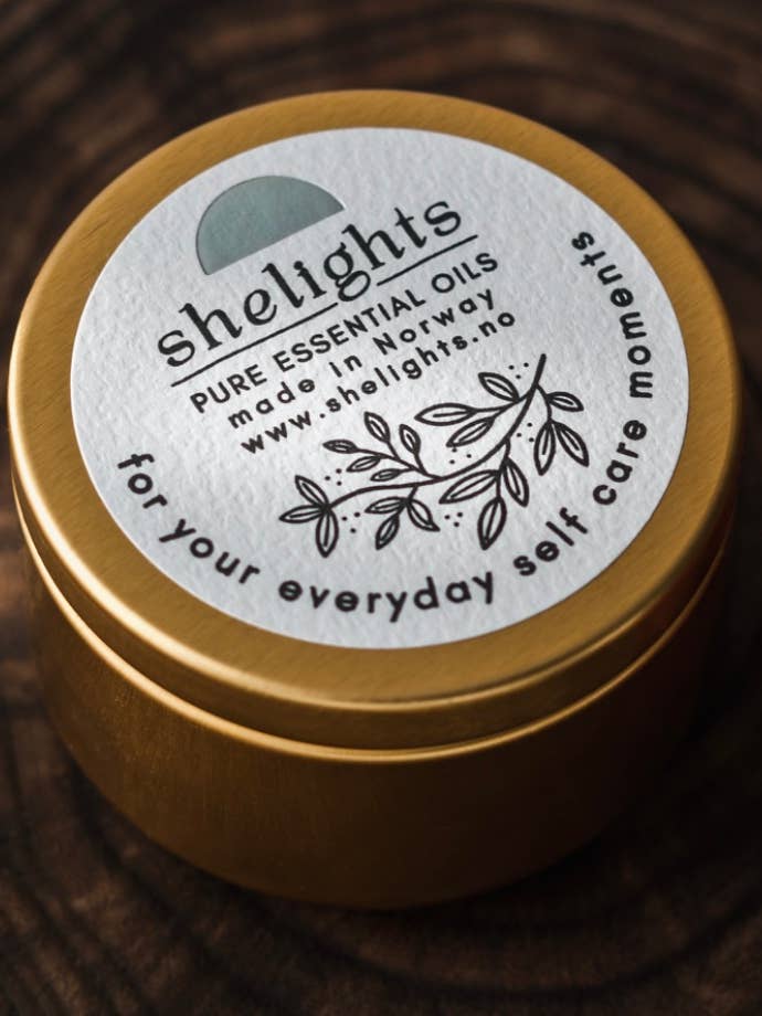 Vela perfumada de aromaterapia de cedro 50g para venta al por mayor de Shelights