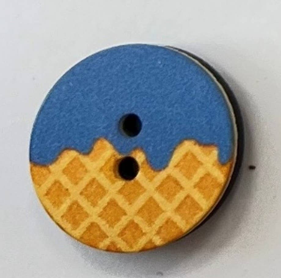 NEMARK - Wholesale Sewing Button/Snap - ICE CREAM PRINTED BUTTON6