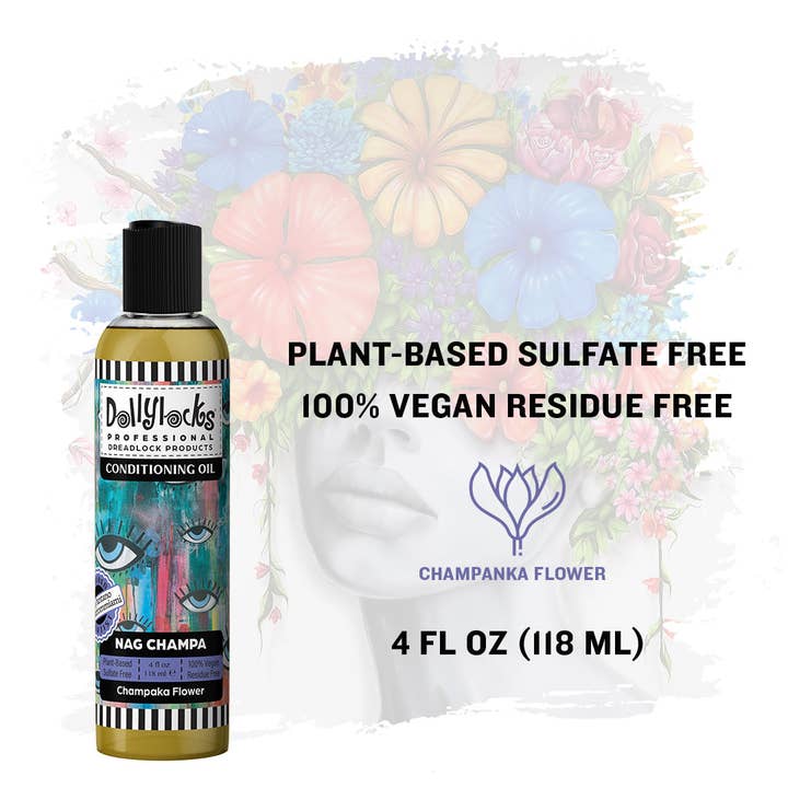 Dollylocks Balsamolie - Nag Champa for engroshandel hos Dollylocks Organic Products