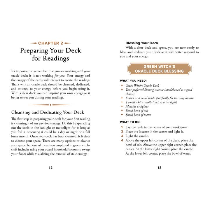 Simon & Schuster UK – wholesale Tarot cards – Green Witch's Oracle Deck4