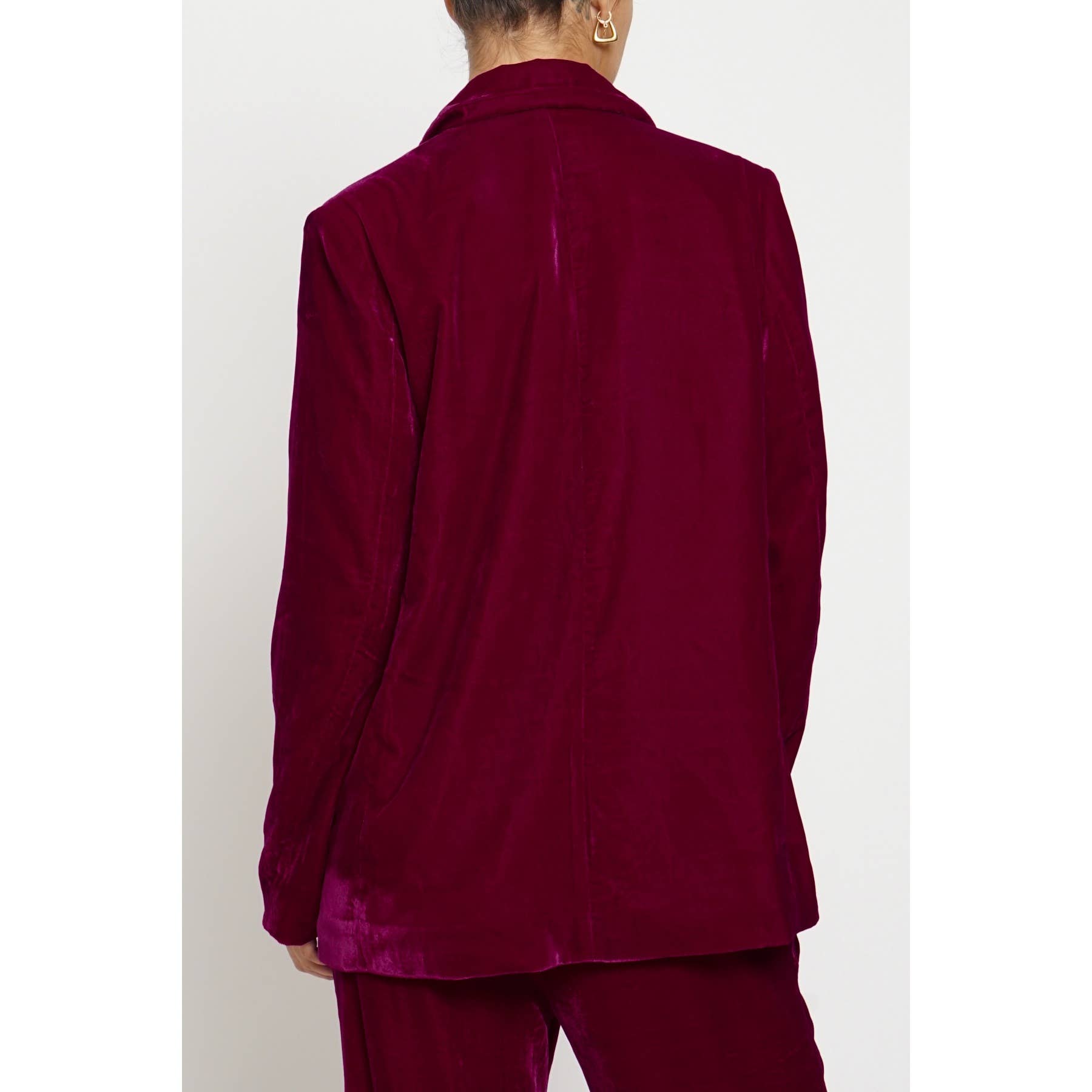 Sans Souci - Wholesale Blazer - Women's - VELVET BLAZER6