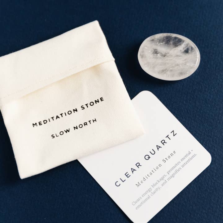 Slow North - Wholesale Spiritual Stone/Crystal - Clear Quartz - Meditation Stone