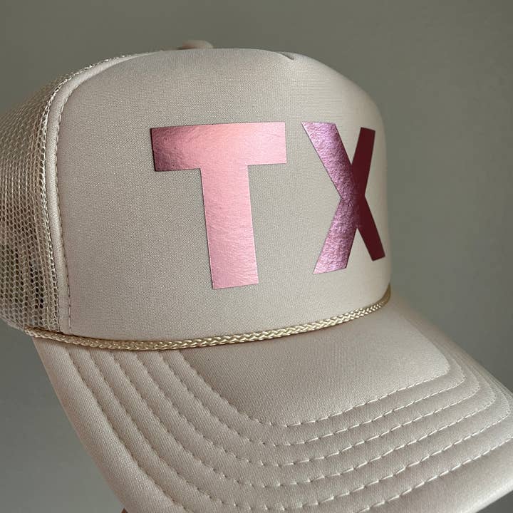 The Day Away Collective - Wholesale Trucker Hat - Women's - CUSTOM State Trucker Hat | Metallic3