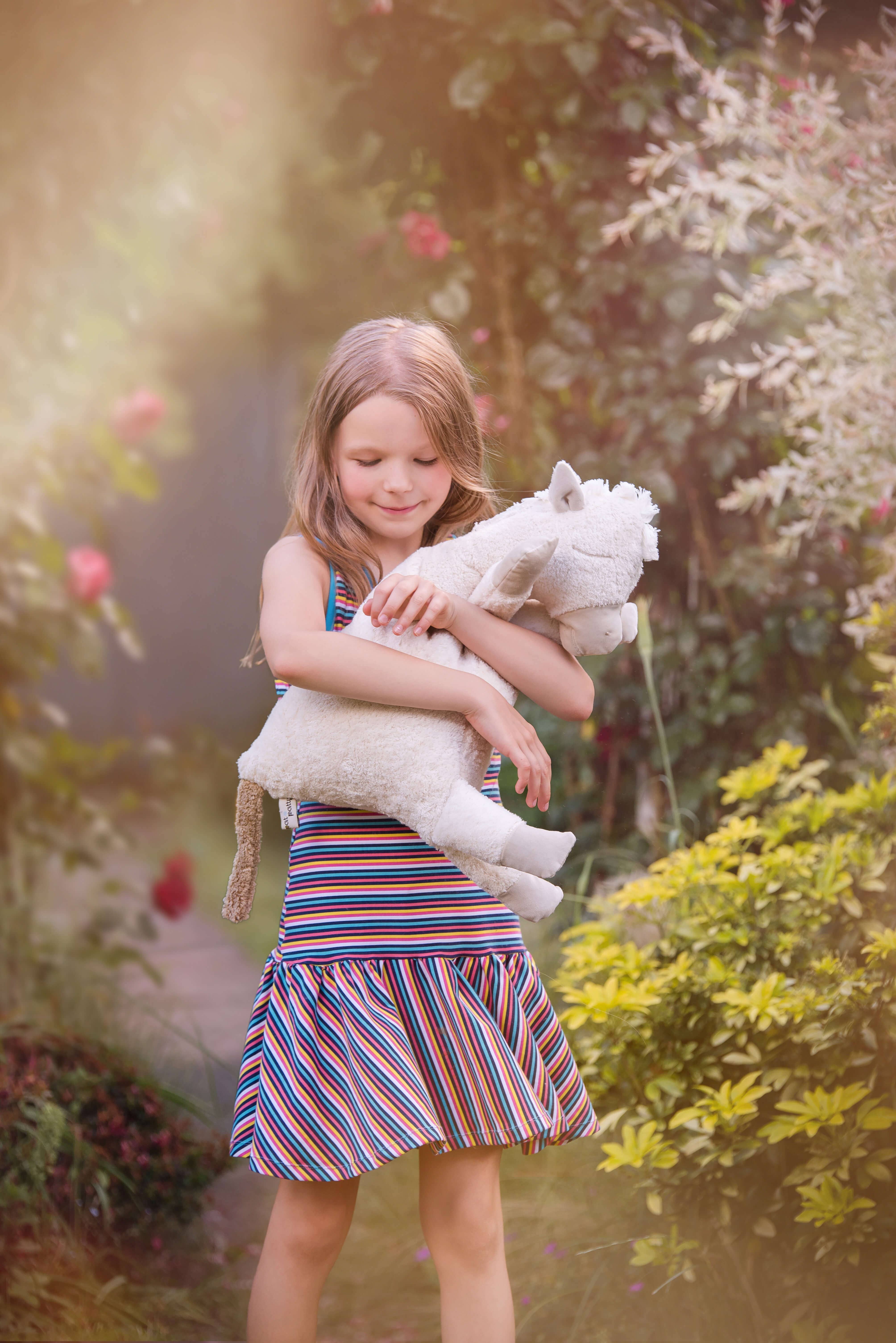 Pat & Patty - Wholesale Stuffed/Plush Toy - Kids & Baby - Organic eco children cuddle pillow “horse” /PH-33/W3