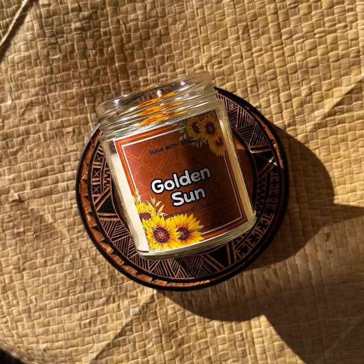Suga With Spice - Wholesale Jar/Filled Candle - Golden Sun Candle