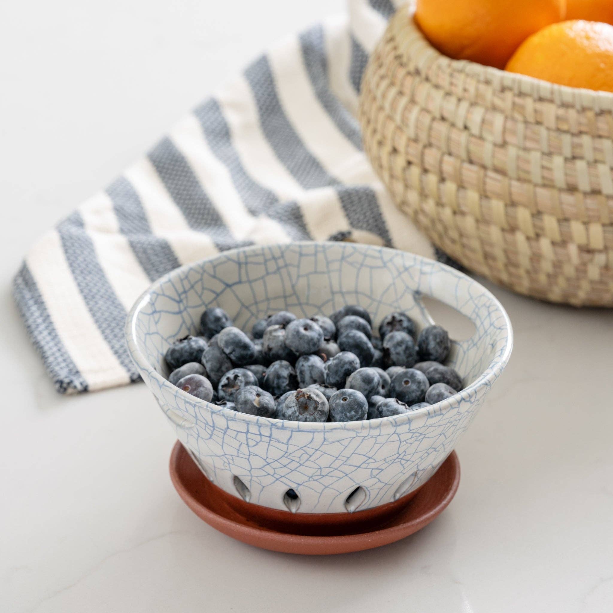 Ten Thousand Villages - Wholesale Bowl - Ciya Blue Crackle Berry Bowl4