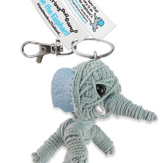 Kamibashi - Wholesale Keychain - Unisex - Ellie the Elephant String Doll Keychain1