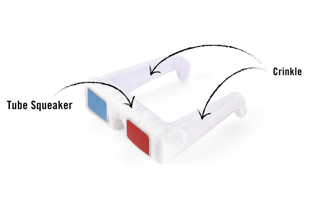 P.L.A.Y Hollywoof Cinema 3-Dog Glasses for wholesale on Faire2