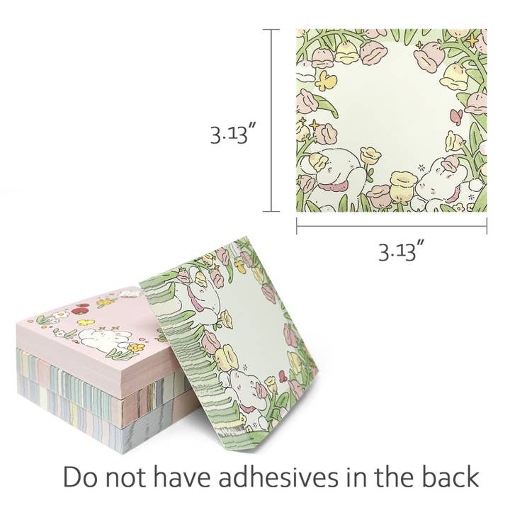 Wrapables.com - Vente Blocs-notes - Blocs-notes Wrapables Spring Garden (lot de 4)1