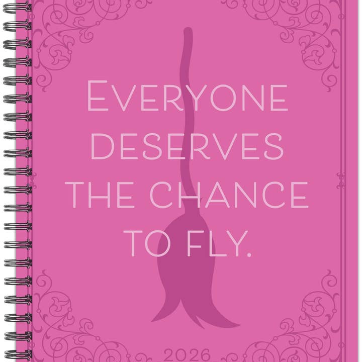 Everyone Deserves the Chance 2026 6.5" x 8.5" Weekly Monthly Planner for wholesale by Willow Creek Press & Gifts