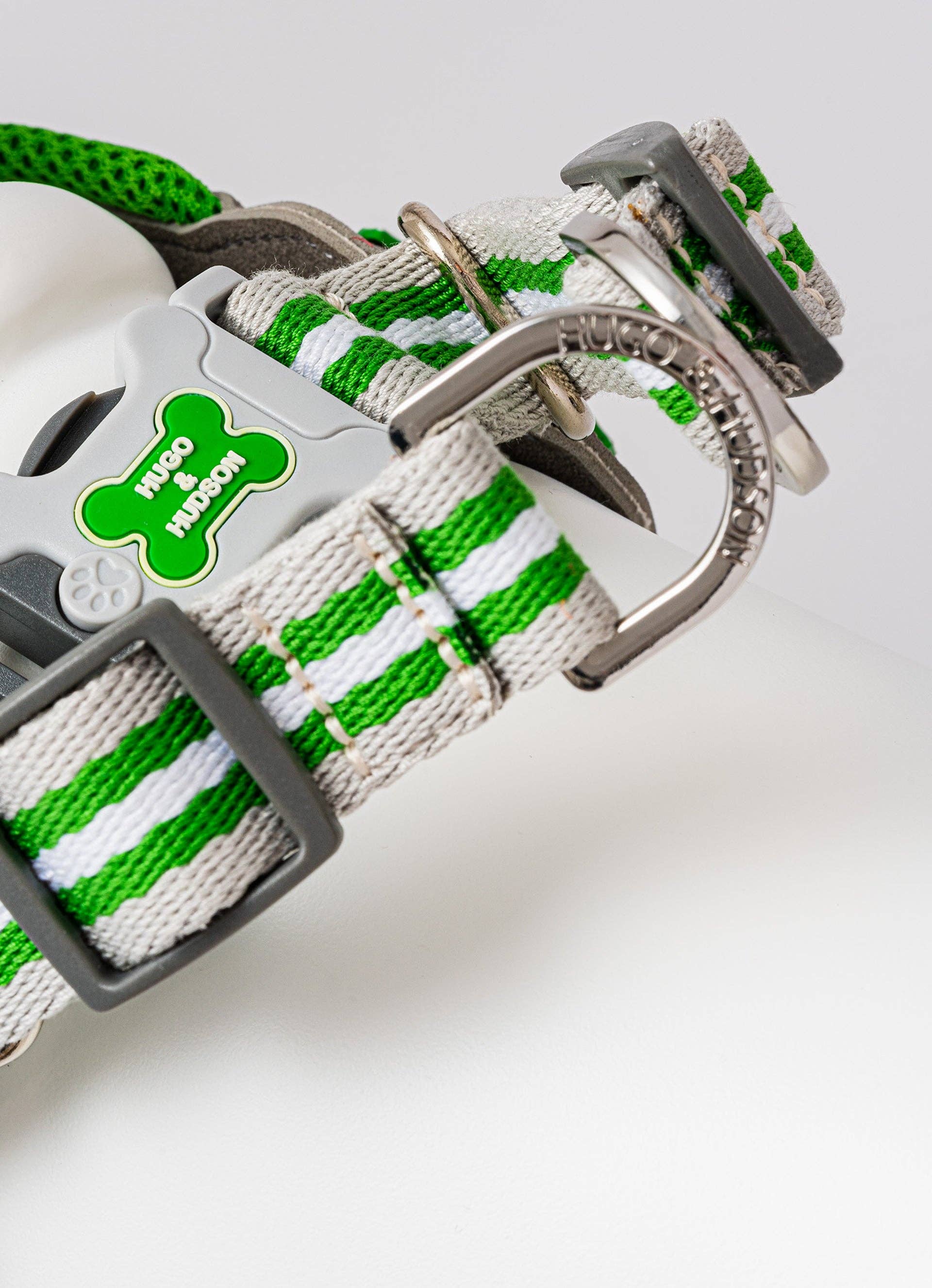 Hugo & Hudson - Vente Harnais – chien - Harnais Easy Walk V pour chien - Vert3