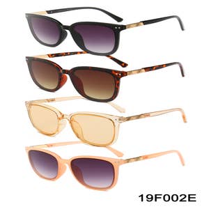 Fashion Women Shatterproof Sunglasses#D418PCGR– Sunglass Couture ,Inc.