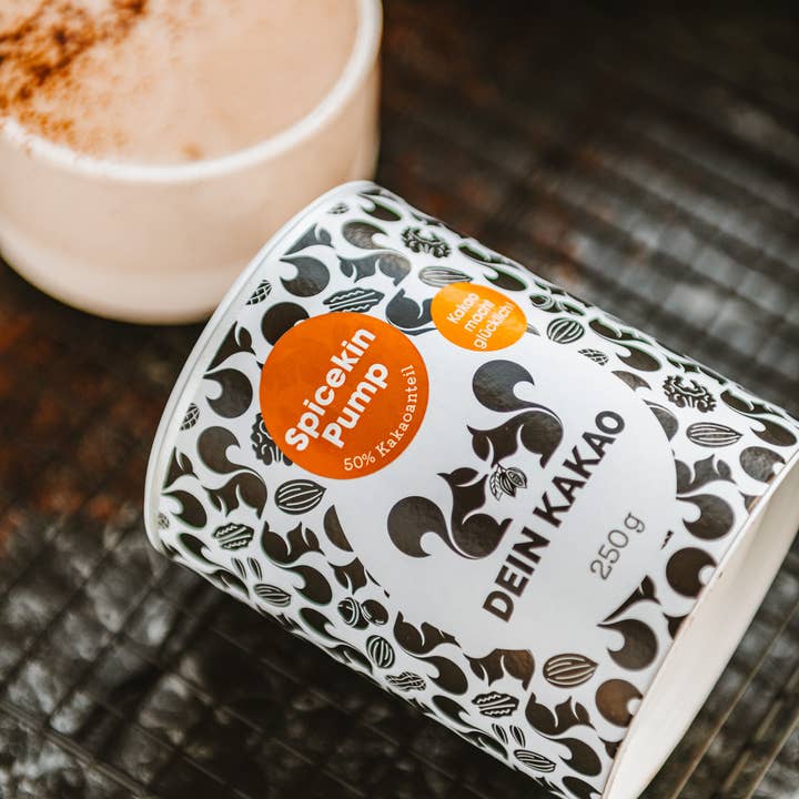Dein Kakao - Wholesale Hot Cocoa Mix/Kit - Spicekin Pump Your Cocoa | vegan | Organic Chocolate Powder1