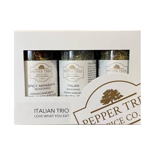 Trio italien pour la vente par Pepper Tree Spice Co.