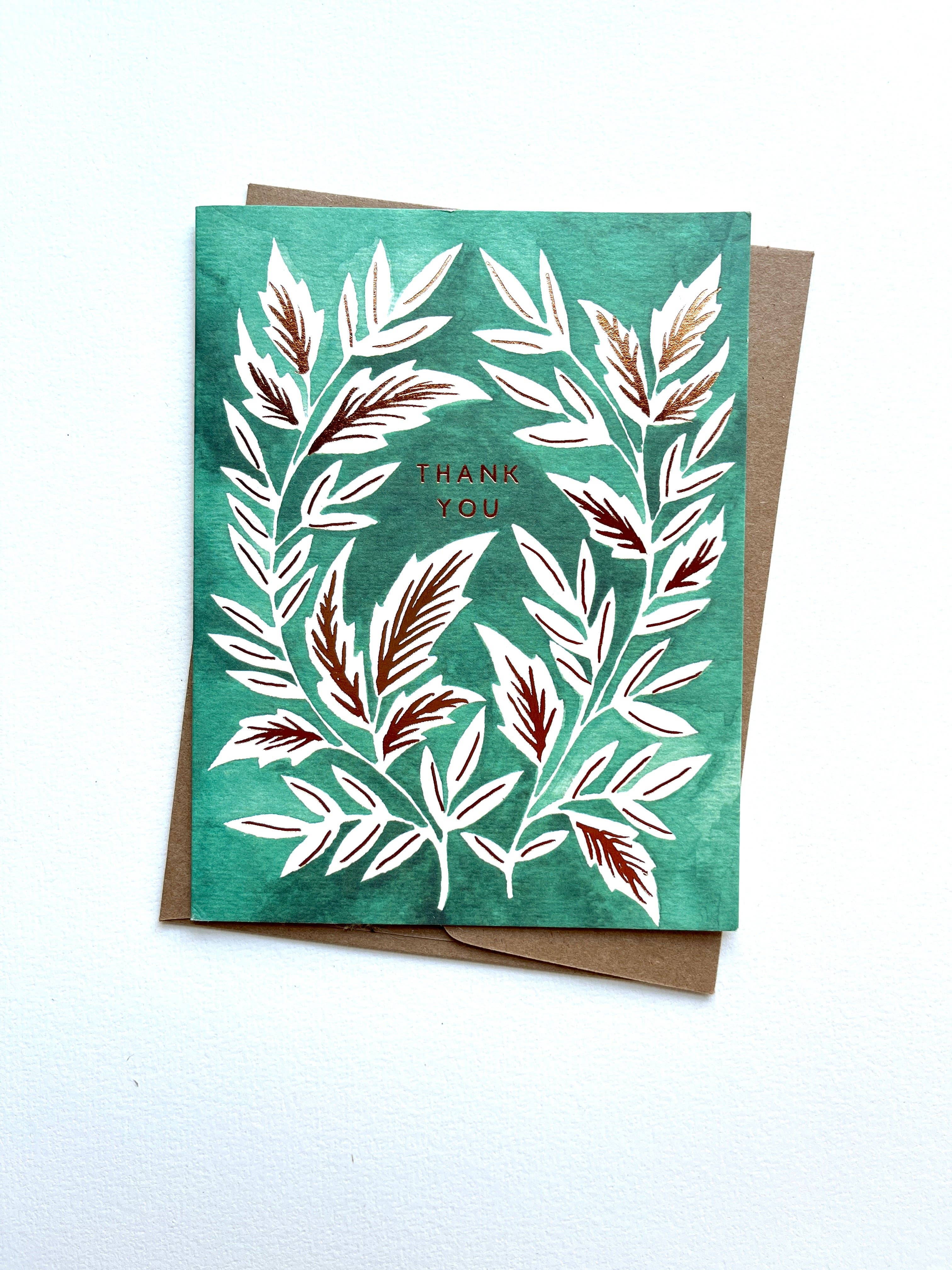 Katharine Watson - Venta al por mayor Tarjetas de agradecimiento - Tarjeta de felicitación «Gracias»2