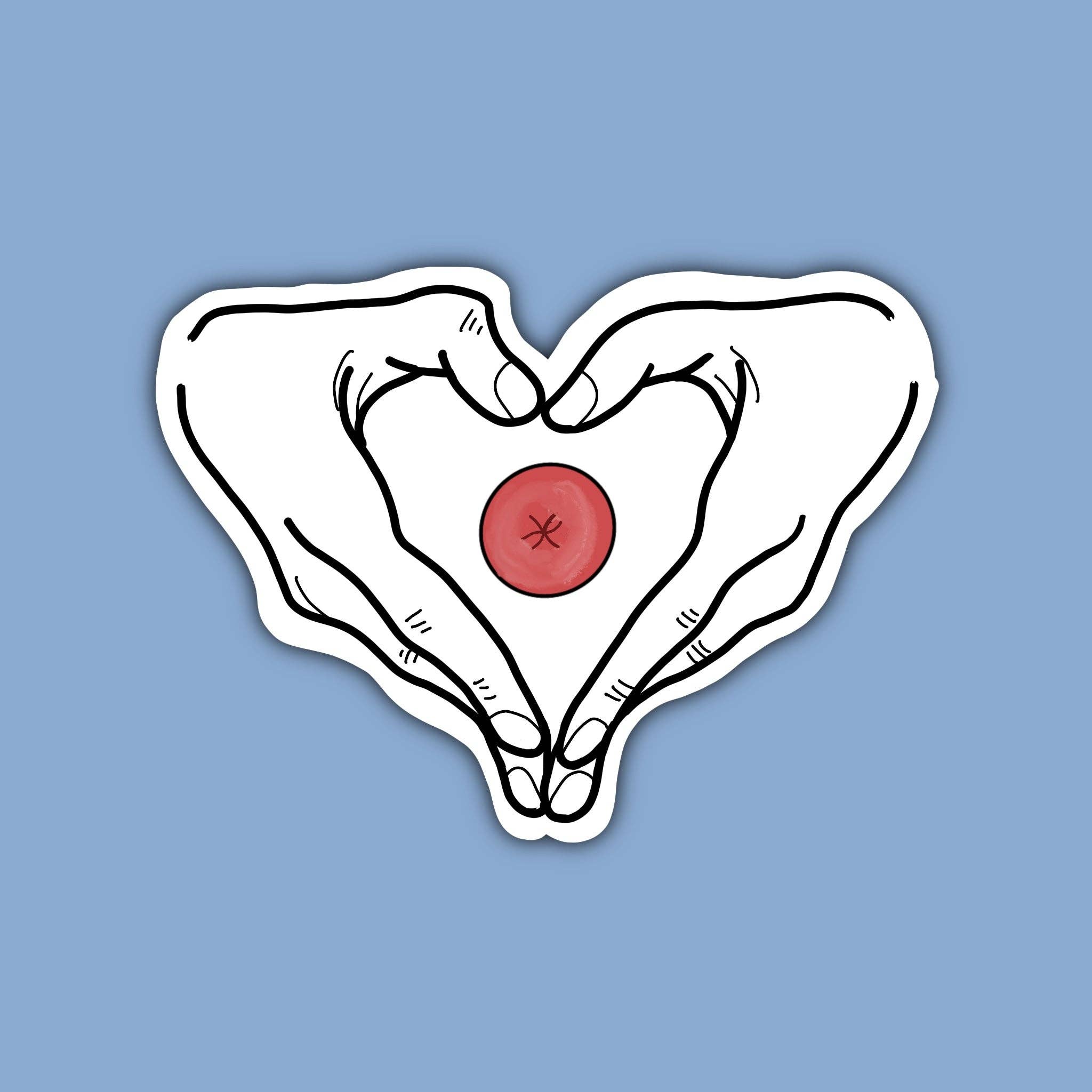 Megan Ceron Designs - Vente Autocollant - Autocollant d'amour pour stomie