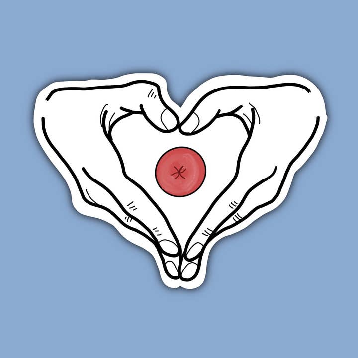 Megan Ceron Designs - Vente Autocollant - Autocollant d'amour pour stomie0