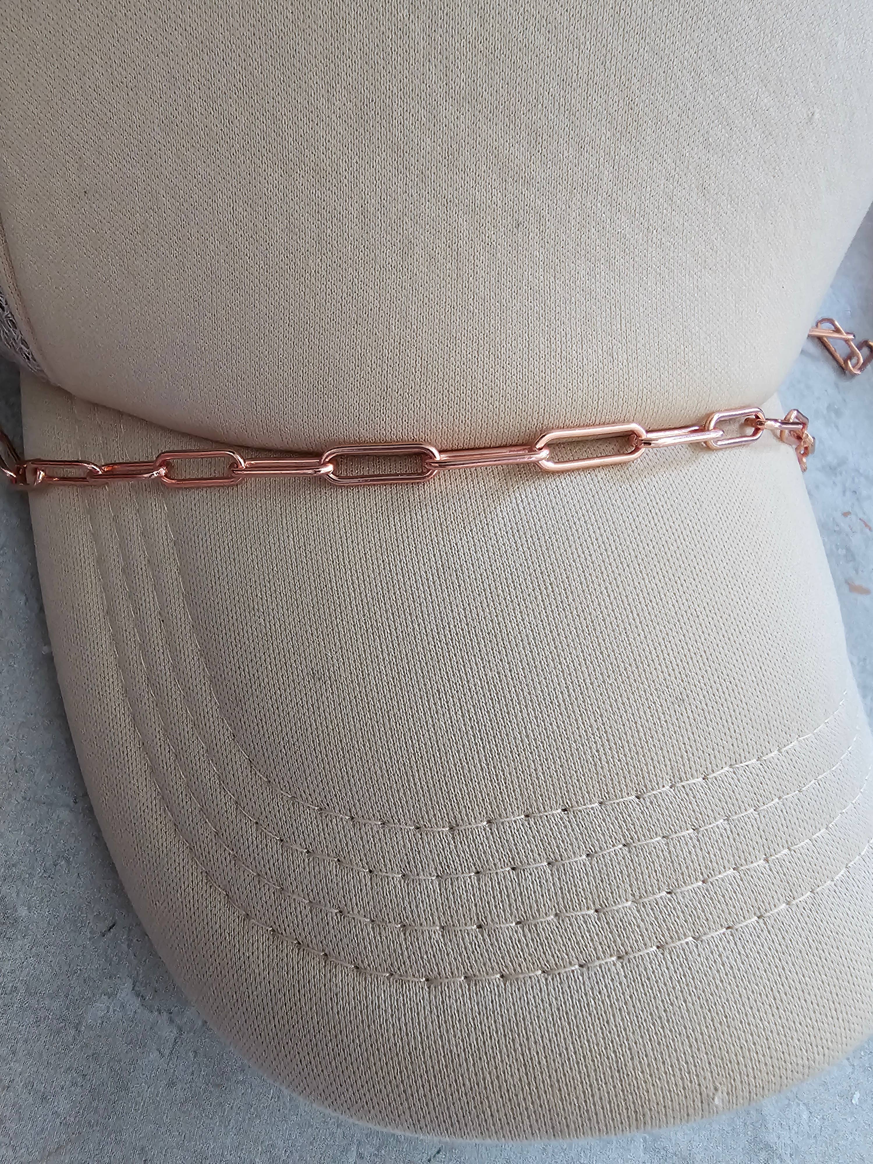 Ocoee Street Boutique – Großhandel Hutzubehör – Damen – Trucker Hat aus Papier mit Gliederkette1