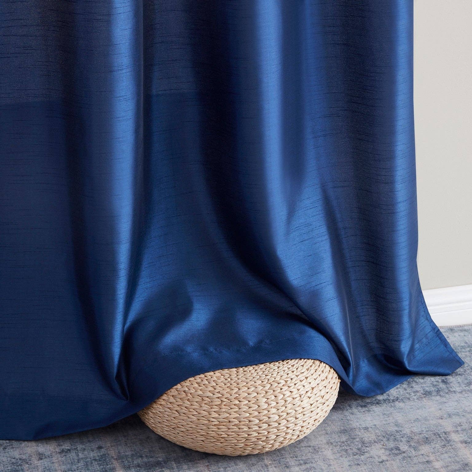 HLC.me - Wholesale Curtain - Jefferson Faux Silk Grommet Curtain Panels3