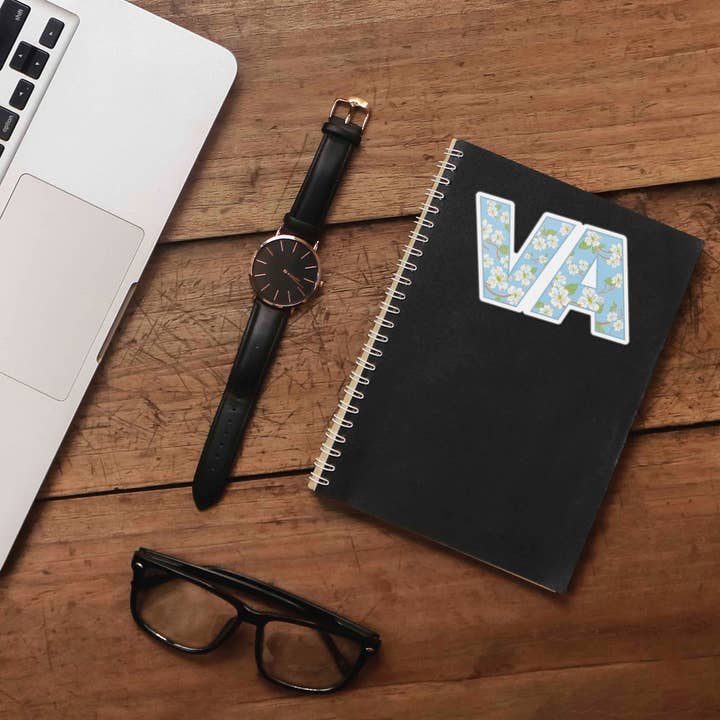 Sentinel Supply - Vente Autocollant - Autocollant Fleur d'État Cornouiller de Virginie - Joli Autocollant VA4