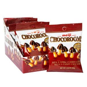 I Got Your Candy - Wholesale Chocolate Covered Sweets - Meiji Chocorooms Candies 1.34oz - 8ct2