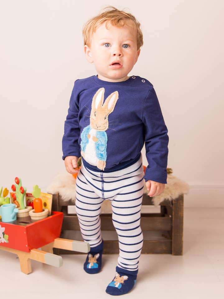 Blade and Rose Limited - Wholesale Top & Leggings Set - Kids - Peter Rabbit Navy Design