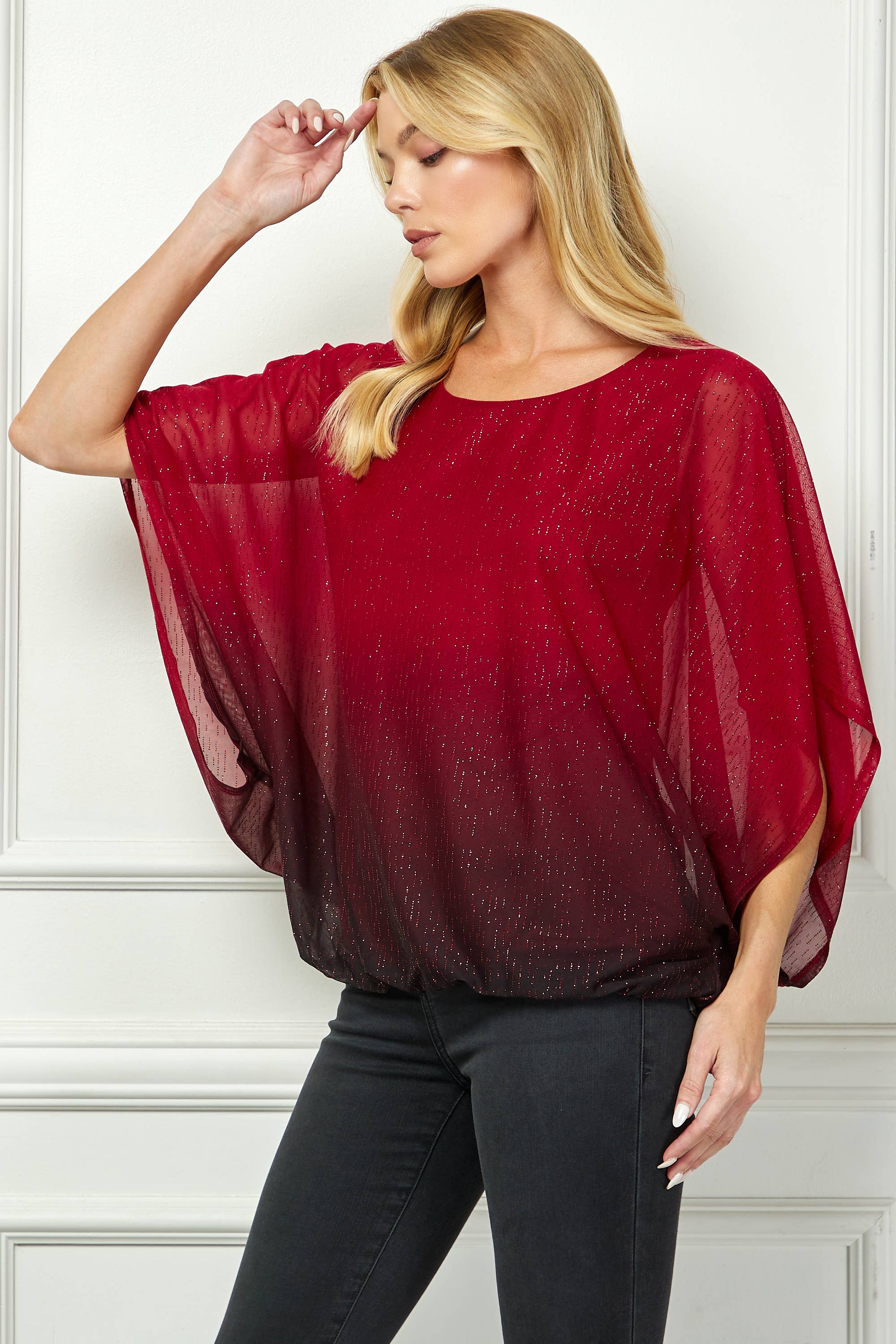 Winslow Collection - Vendita all'ingrosso Camicetta - Donna - BLUSA A BOLLA DOLMAN GRAZIA LUMINOSA4