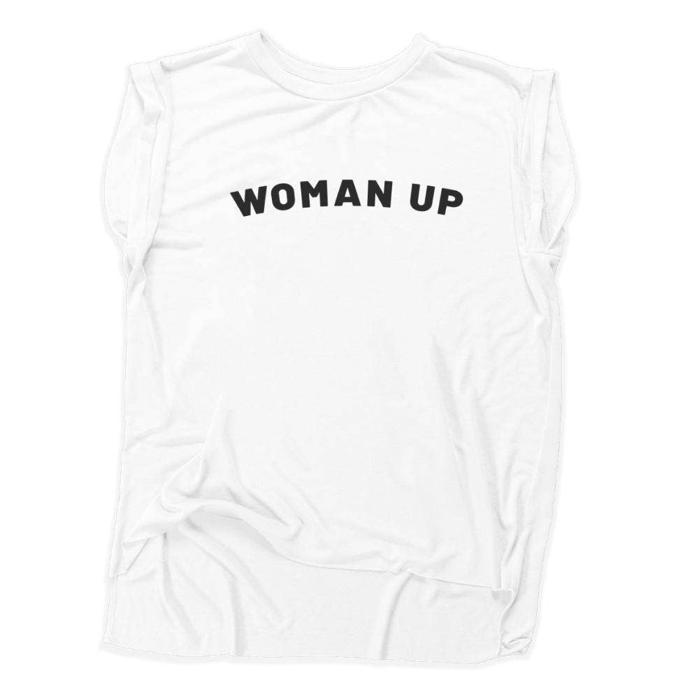 The Spark Company – wholesale T-shirt – women's – Woman Up Muscle T-Shirt1