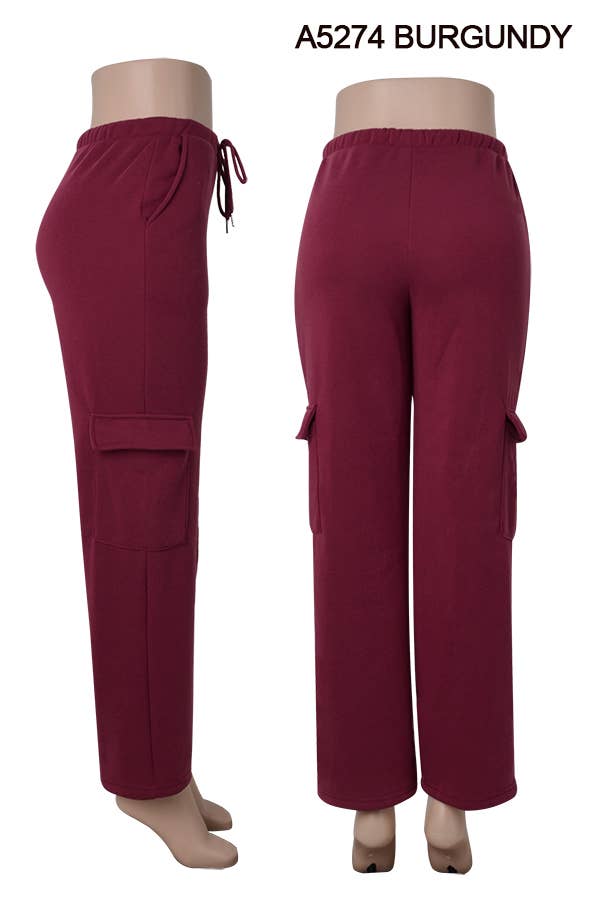 SSImport - Wholesale Pants - Women's - A5274 WINTER CARGO PANTS FLEECE INSIDE 12PCS/PACK   6