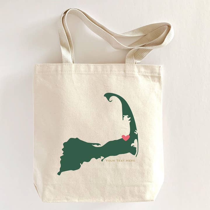 Custom Cape Cod Tote Bag: Wedding Welcome Gift for wholesale by MEGranger Totes