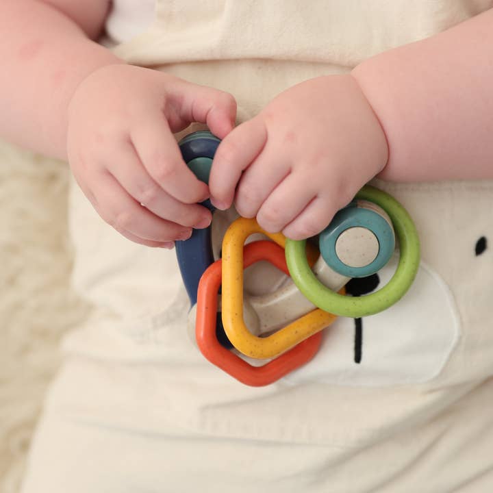 Speedy Monkey - Wholesale Handheld Rattle - Baby - Triangle Rattle - TOLO1