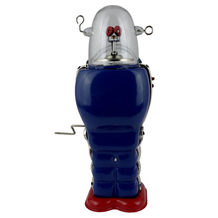 Tribal Trade GmbH – wholesale Decorative figurine – Robot Robot Space Trooper blue tin robot
