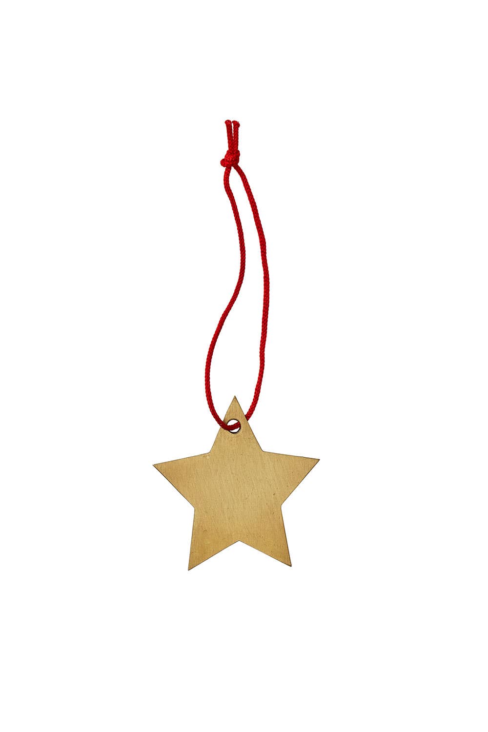 Fog Linen Work - Wholesale Ornament - Brass Star Ornament1