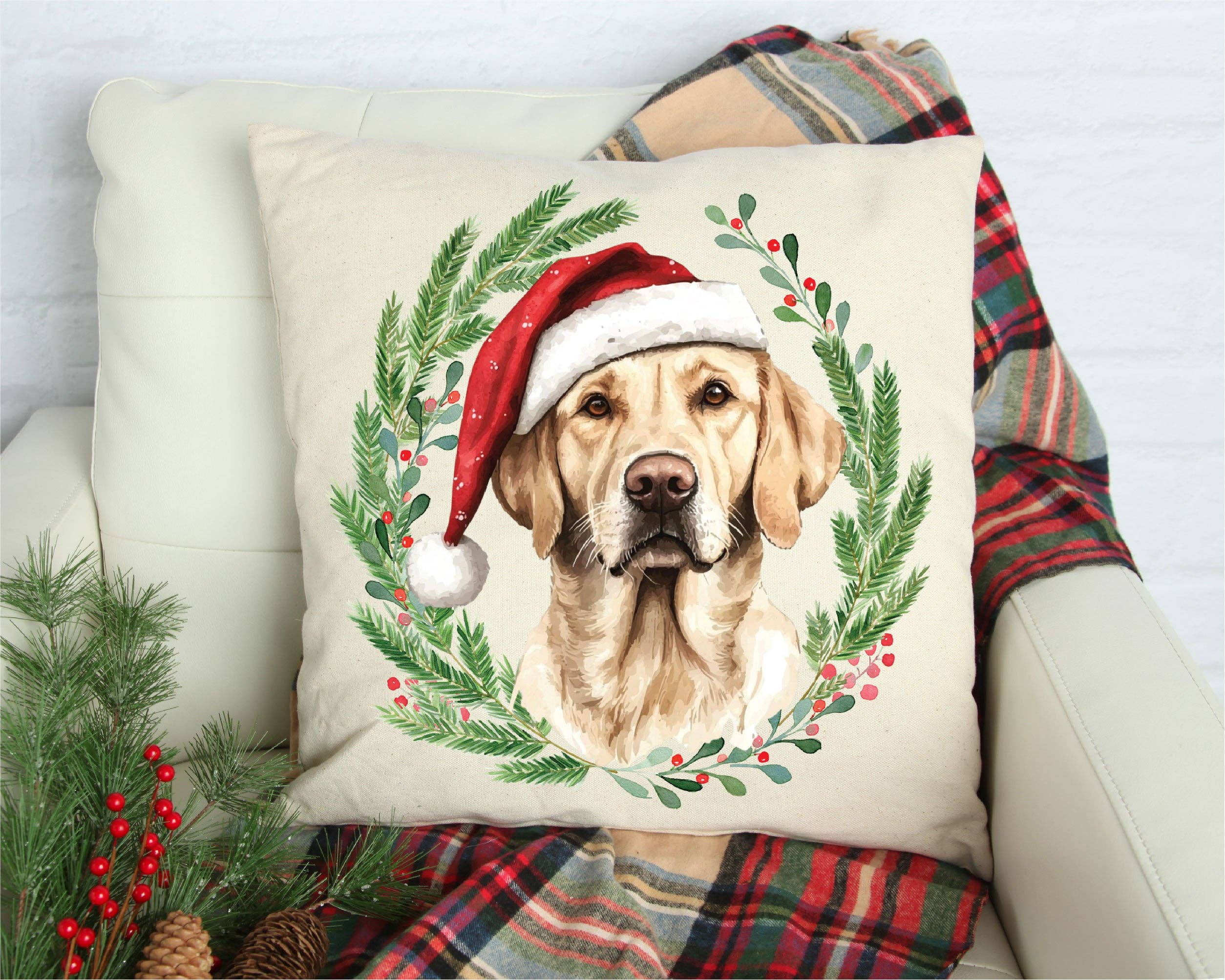 Cotton & Crate - Vente Coussin décoratif - Housse de Coussin pour Chien 45x45 cm1