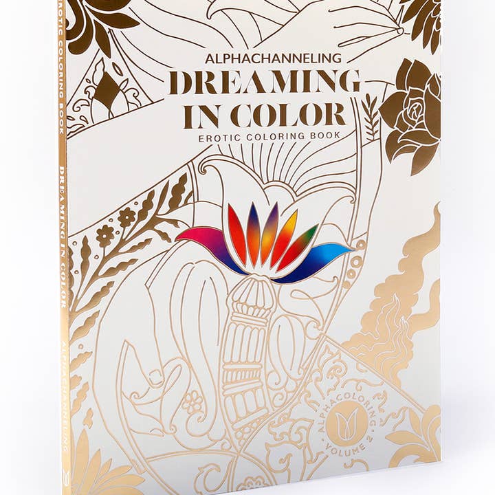 Alphachanneling - Wholesale Coloring Book - Adult - Dreaming in Color- Erotic Coloring Book by Alphachanneling