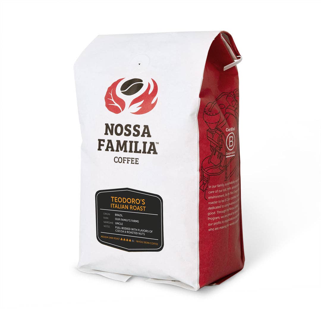 Nossa Familia Coffee - Wholesale Coffee Beans - Teodoro's Italian Roast1