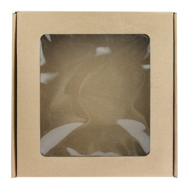 Emartbuy – Caixa de presente por atacado – Caixas de papelão 29x27x6,5 cm com janela transparente2