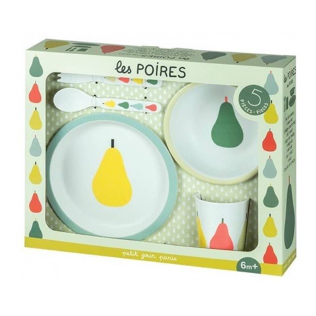 AE701K - Coffret cadeau 5 pièces Poires pour la vente par Petit Jour Paris