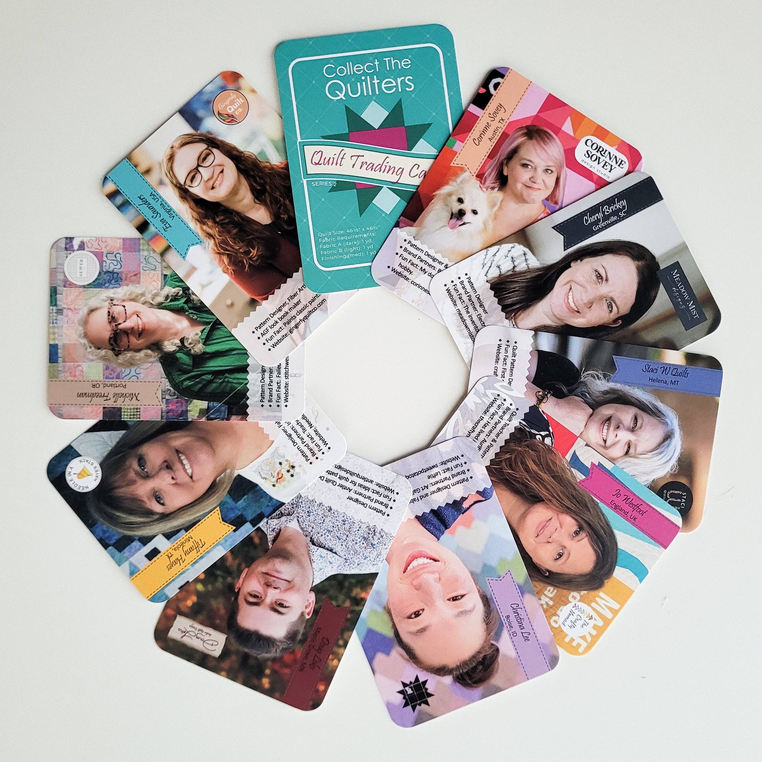 Carolina Moore - Vente Jeux de cartes - Cartes à échanger Quilt - Série 21