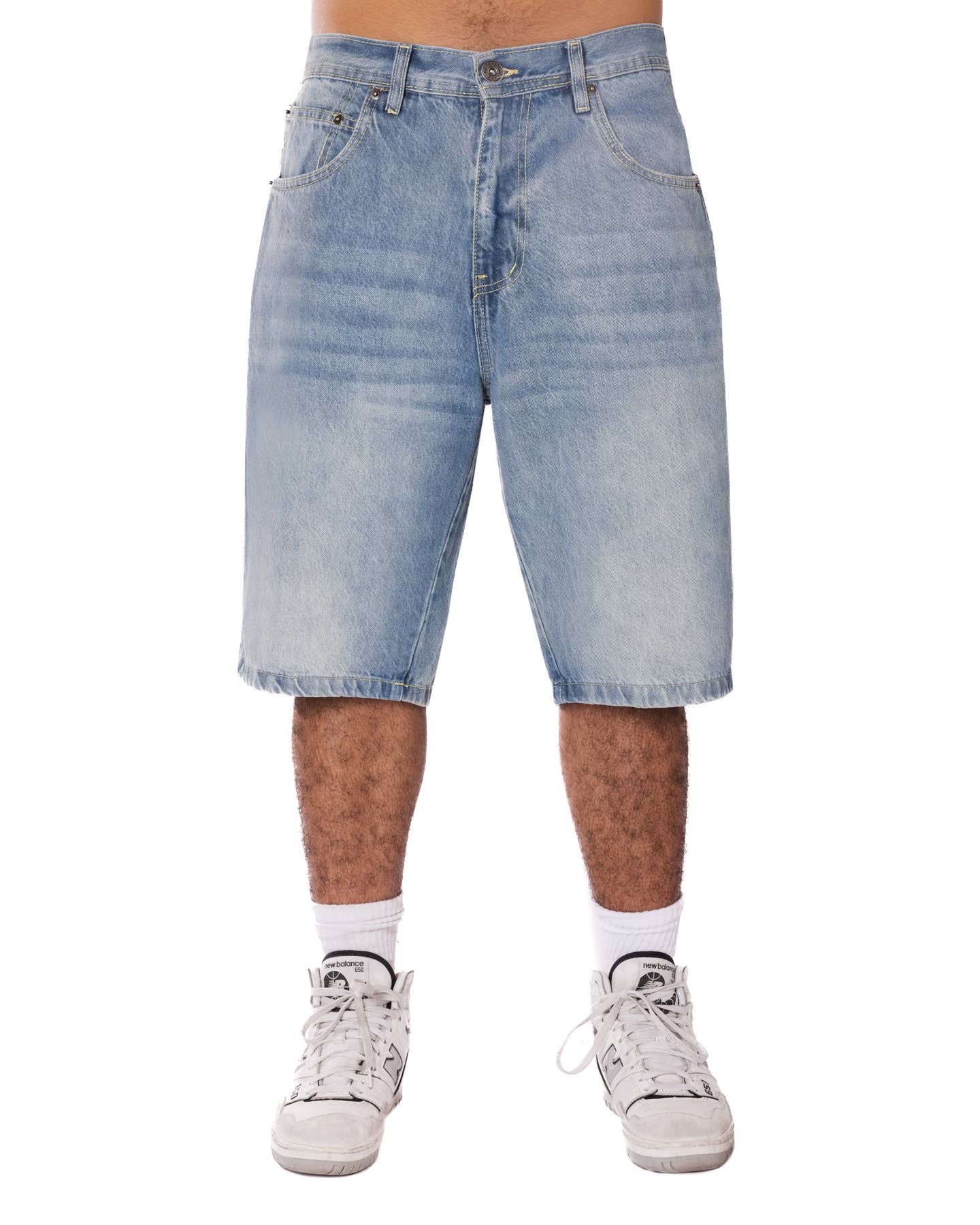 Generation XYZ - Wholesale Shorts - Men's - Loose Fit Denim Jorts  [HF-1084]1