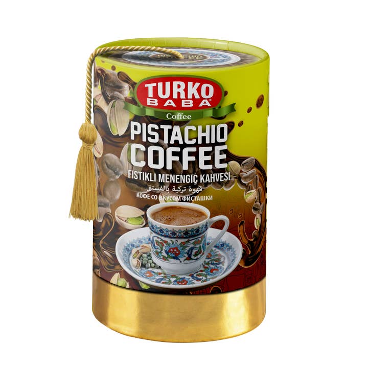 TURKOBABA Premium Roasted Menengic Pistachio Coffee - 200g for wholesale by Aladdin