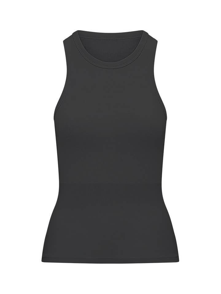 Nudea – wholesale Tank top – Women′s – The Organic Cotton Classic Vest - Black4