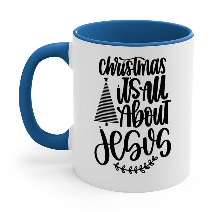 kerst het draait allemaal om Jezus 197#- Kerstmok/Koffiekopje voor wholesale door Mugs R Us