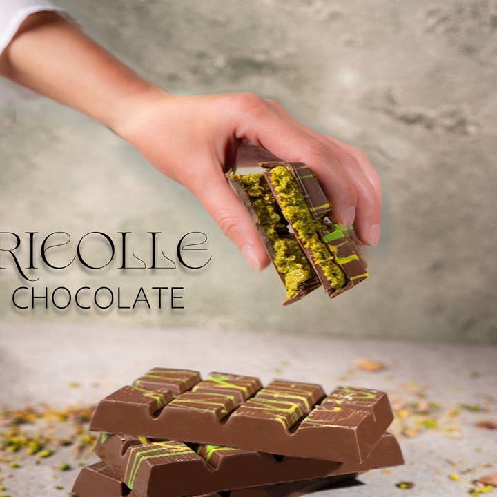 Aladdin - Wholesale Chocolate Bar - Ricolle Chocolate - Dubai Chocolate Series
